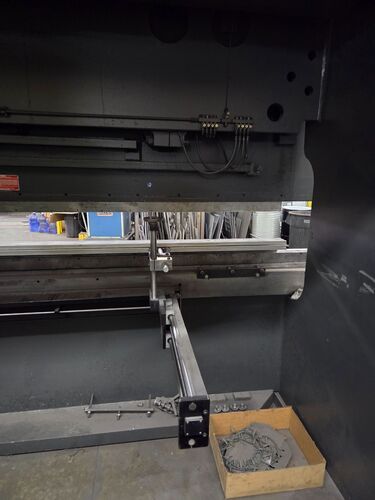 325 Ton, Standard Industrial #AB325-12, CNC hydraulic press brake, 12' overall, 120" between housing, 8" - Image 7