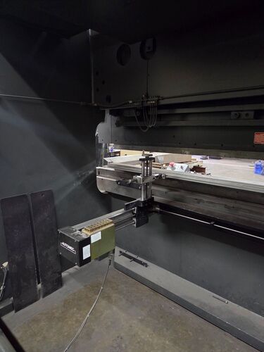 325 Ton, Standard Industrial #AB325-12, CNC hydraulic press brake, 12' overall, 120" between housing, 8" - Image 8