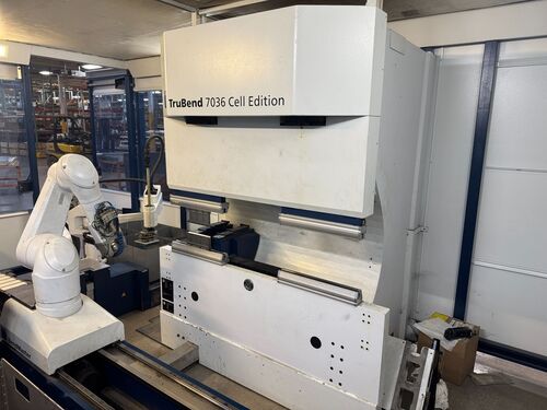 40 Ton, Trumpf #TruBend-Cell-7000, robotic high speed bending system, 2017 - Image 8
