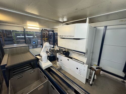 40 Ton, Trumpf #TruBend-Cell-7000, robotic high speed bending system, 2017 - Image 9