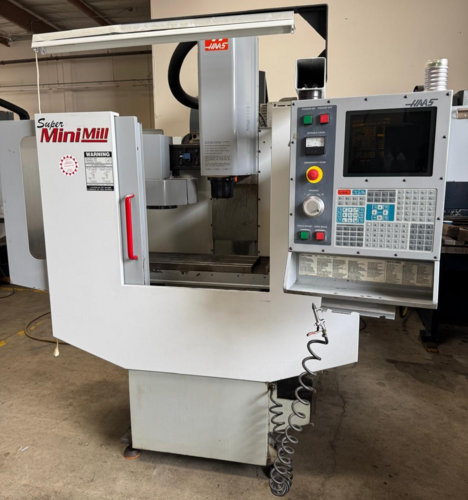 Haas #Super-Mini-Mill, CNC Vertical Machining Center, 3-Axis, 16" X, 12" Y, 10" Z, 12" x 36" Table, 15 HP - Image 2