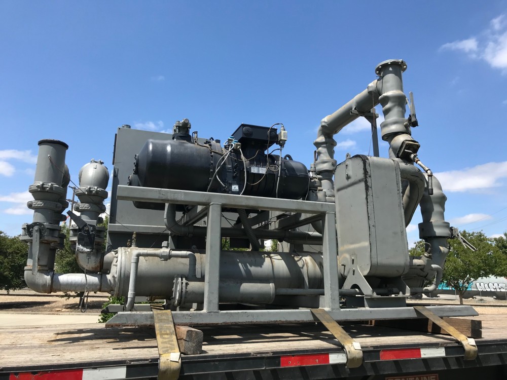 240 Ton, Thermal Care #TXW-240, water-cooled chiller, R-22 dual, 120 HP hermetic screws, 2003 - Image 1