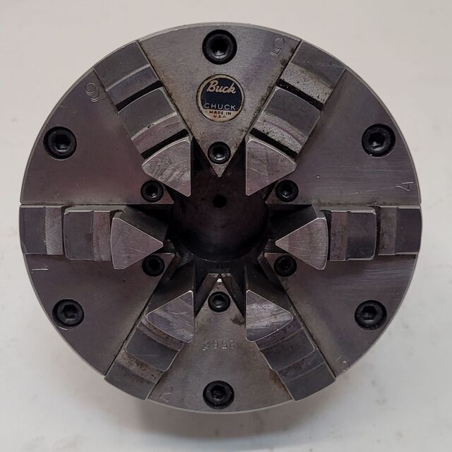 5" Buck #2562, 6-jaw 5C collet chuck - Image 1