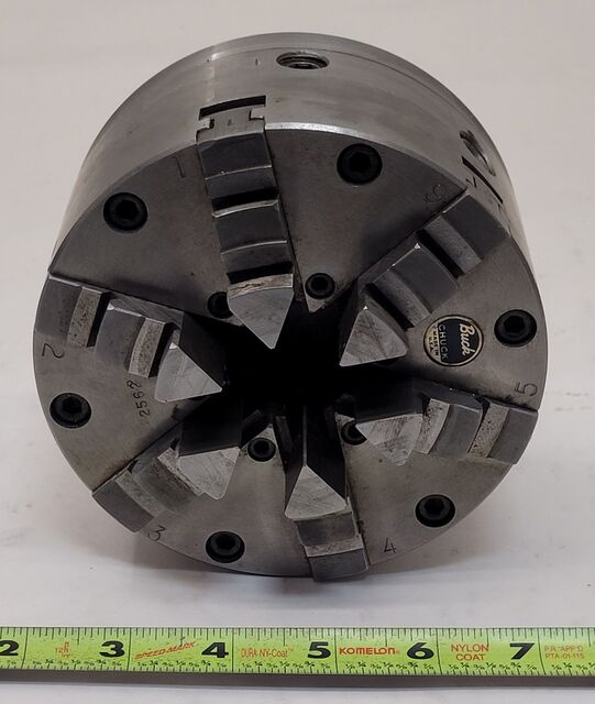 5" Buck #2562, 6-jaw 5C collet chuck - Image 5