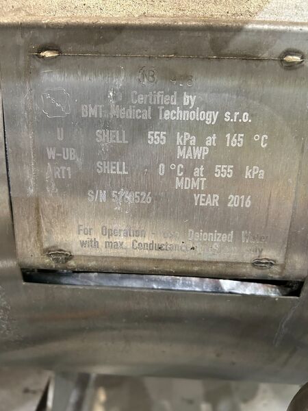 BMT USA #ECSG400, Electric Clean Steam Generator, 400 lbs/hr, 0-90 psig, 480 Volt, 3PH, 2012 - Image 5