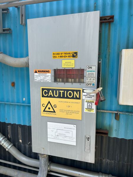 190 KW Capstone Turbine #200R-FG4-BE00, Natural Gas Microturbine Generator, 300 amps/phase, 61,000 RPM - Image 5