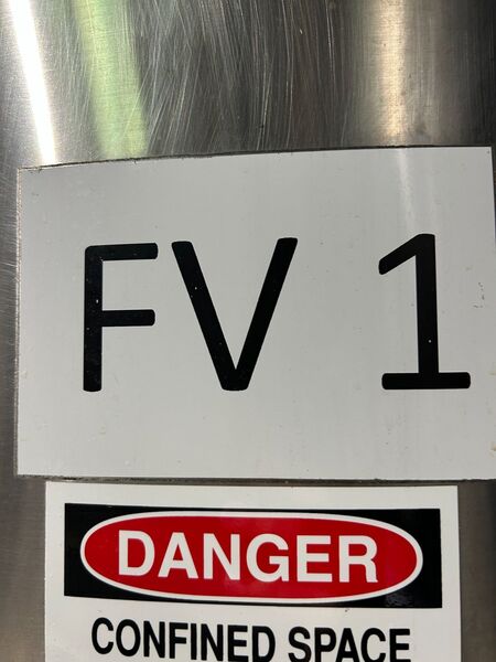 Stainless Steel Jacketed Fermenter, 5' x 5' fermenter, 10' tall - Image 3