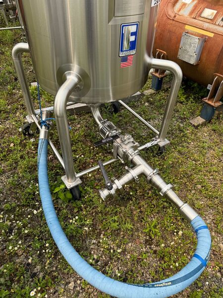 50 gallon Feldmeier, Stainless Steel Jacketed Vertical Pressure Tank, 75 psi @ 200&deg;F, 2021 - Image 3