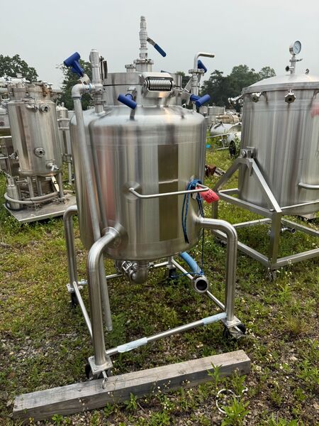 50 gallon Feldmeier, Stainless Steel Jacketed Vertical Pressure Tank, 75 psi @ 200&deg;F, 2021 - Image 6