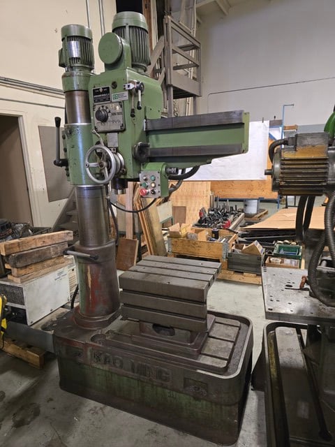 2' -4" Kao Ming #KMR-700S, radial arm drill, 700 mm. arm travel, 1992 - Image 4