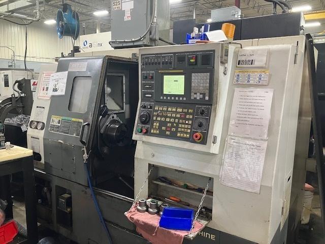 Hyundai KIA #SKT-21, CNC lathe, 8" chuck, 4000 RPM, Fanuc CNC, 2008 - Image 2