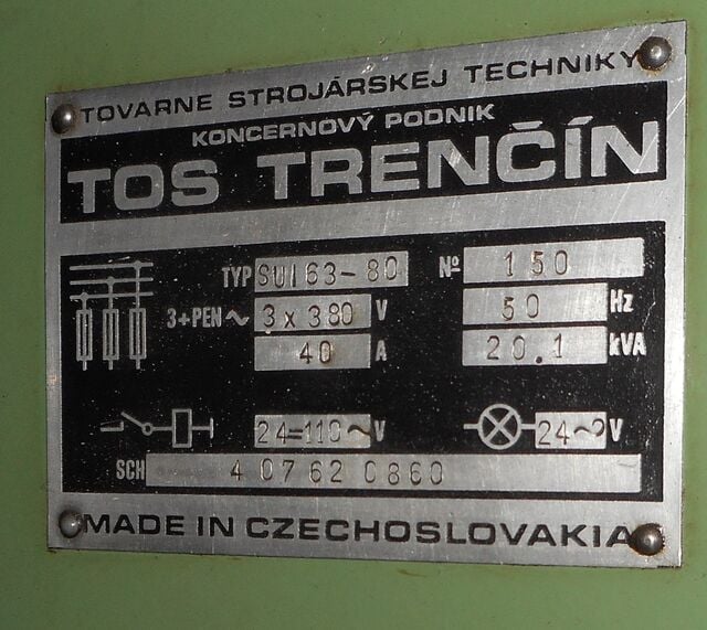31.5" x 157" TOS Trencin #SUI-80, engine lathe - Image 5