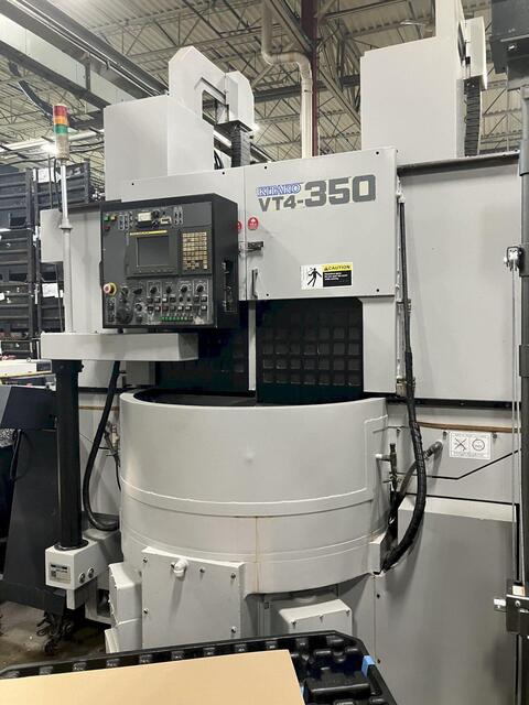 Kitako #VT4-350, CNC vertical turning center, 13.8" max turning diameter, 3200 RPM, 2008 - Image 1