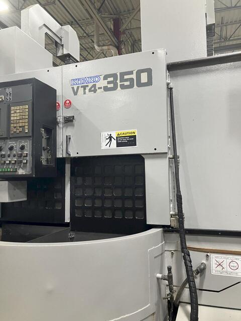 Kitako #VT4-350, CNC vertical turning center, 13.8" max turning diameter, 3200 RPM, 2008 - Image 2
