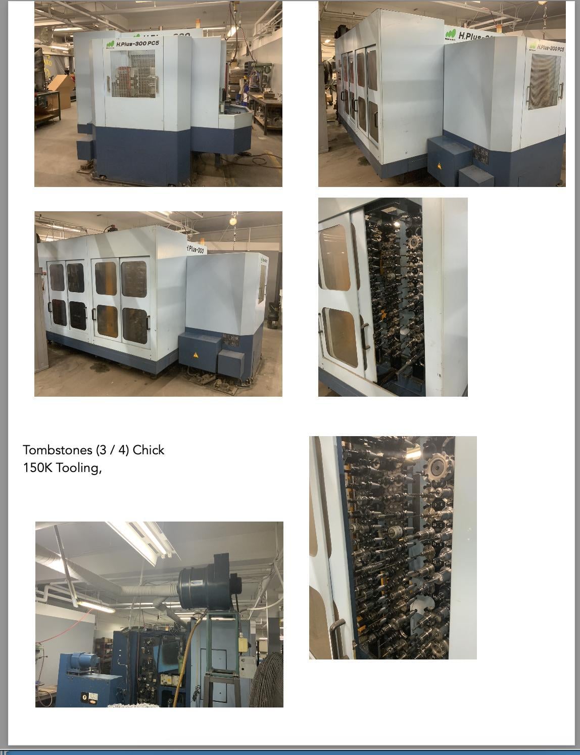 Matsuura #H.Plus-300-PC5, CNC multi-pallet horizontal machining center - Image 1
