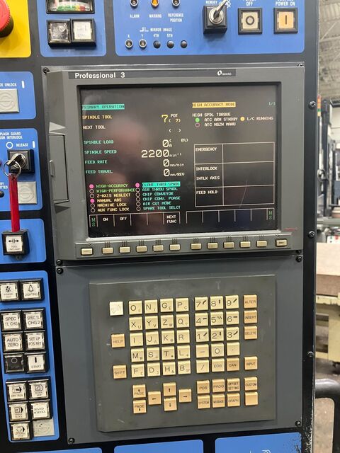 Makino #V56, high speed CNC vertical machining center, 2007 - Image 7