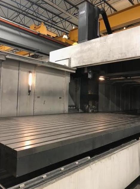 YCM #DCV-6030, CNC vertical bridge machining center, 2013 - Image 1