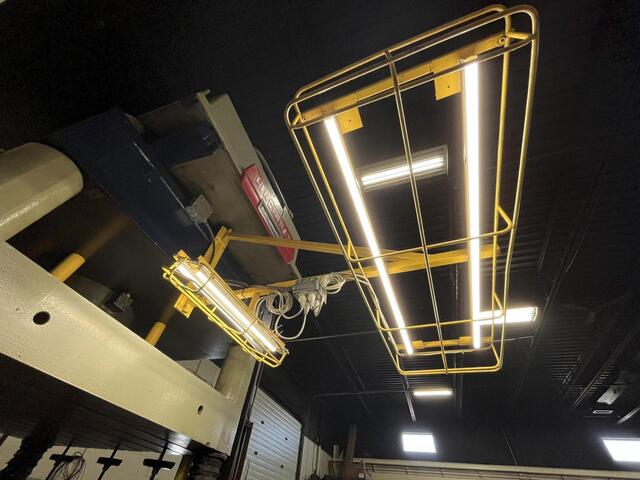 100 Ton Cincinnati Inc #Electroshape, die spotting press, 36" stroke, 2000 - Image 6