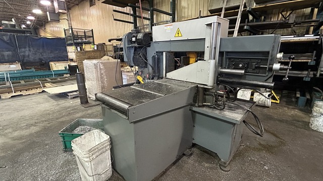 Way Train #W1318SSAV, semi-automatic horizontal band saw, 2020 - Image 5