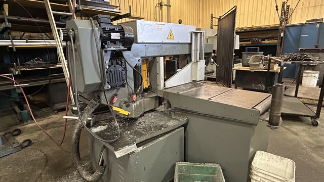 Way Train #W1318SSAV, semi-automatic horizontal band saw, 2020 - Image 8