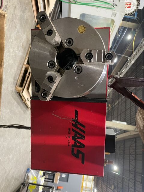 8.27" Haas #HRT210, rotary table, - Image 4