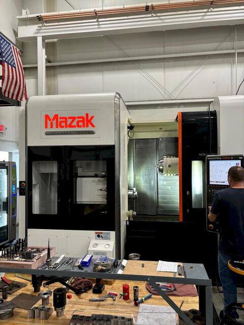 Mazak #Integrex-I200S, 5" axis CNC turning center, 2014 - Image 1
