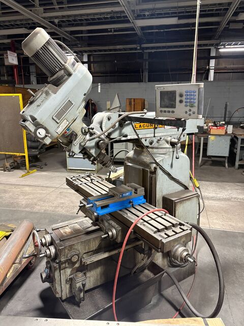 Lagun #FTV-4, universal milling machine, 10.8" x 47.1" table - Image 2