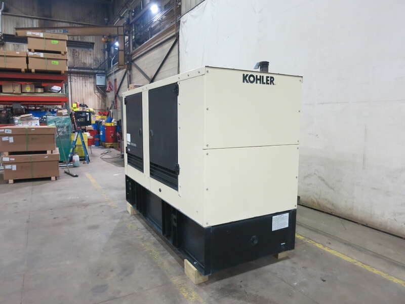 80 KW Kohler #80REOZJE, diesel generator set, 120/240 Volts, 1-phase, 312 hours, 133 HP @ 1800 RPM, John - Image 3