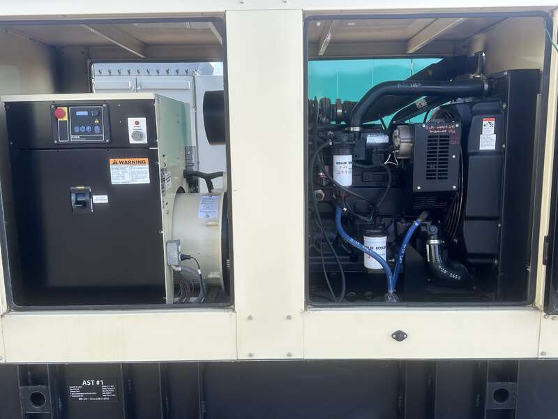 80 KW Kohler #80REOZJE, diesel generator set, 120/240 Volts, 1-phase, 312 hours, 133 HP @ 1800 RPM, John - Image 4
