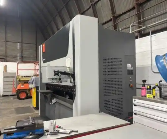 180 Ton, Bystronic #Xpress-160/3100, press brake, 10.2'OA, 9.8" stroke, 14.75 HP, 480 V. - Image 3