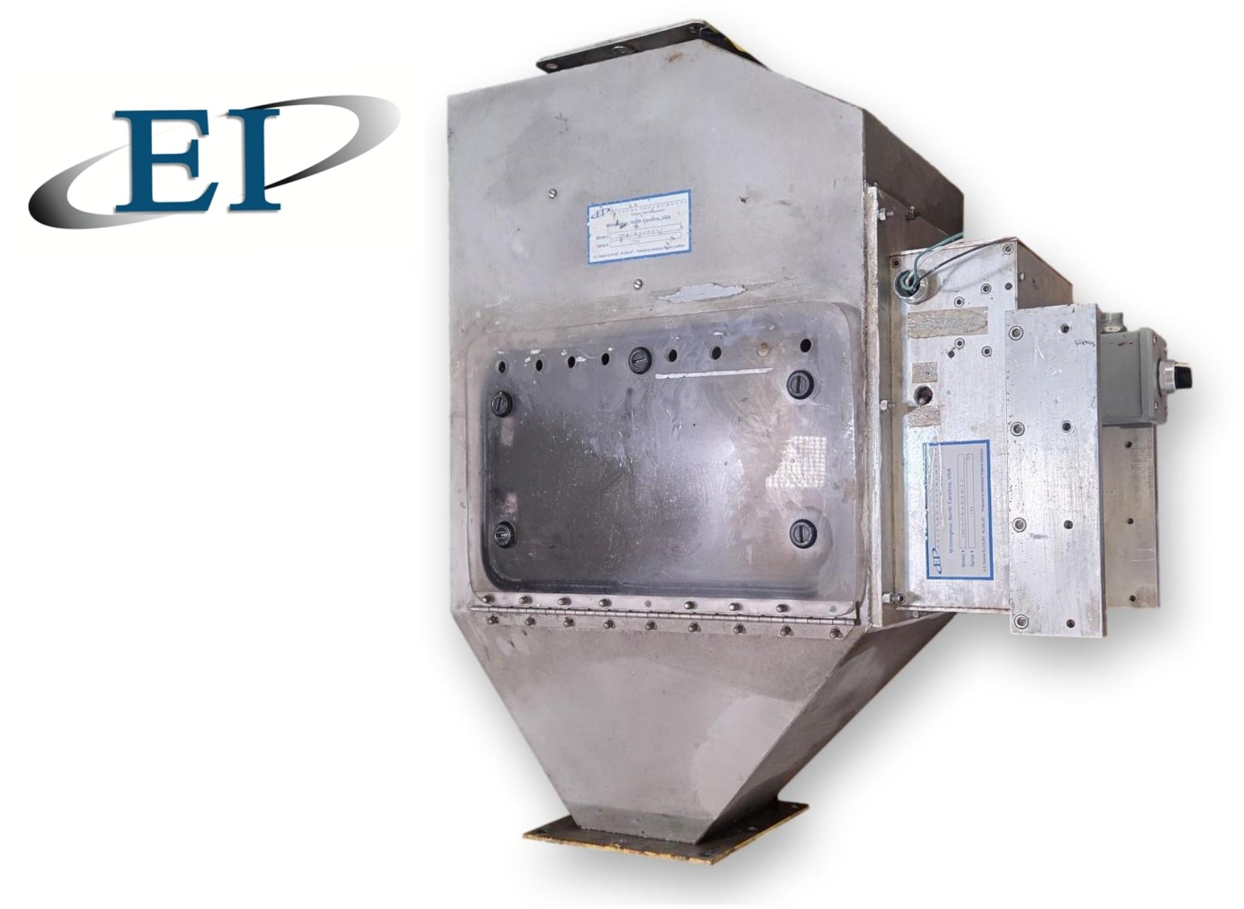 Eastern Instruments type II #CFM-6-C-A-A-A-A-B-2.2, Stainless dry solids CentriFlow flow meter - Image 1