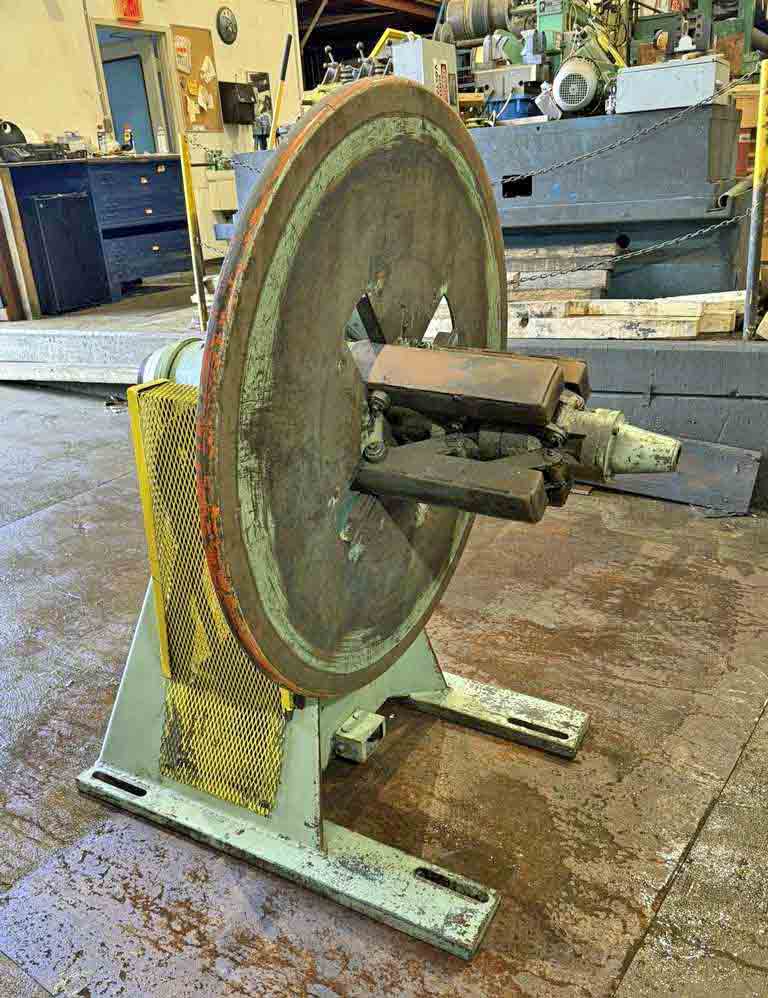 4000 lb. Littell #40-12, uncoiler, 12" width, 48" outside dimensions, 15"-20" ID, manual expansion - Image 4
