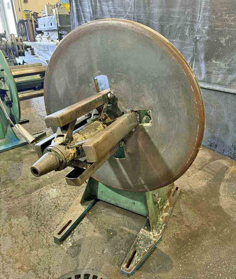 4000 lb. Littell #40-18, motorized uncoiler, 18" width, 12" W, 48" outside dimensions, 16"-20" ID, manual - Image 1