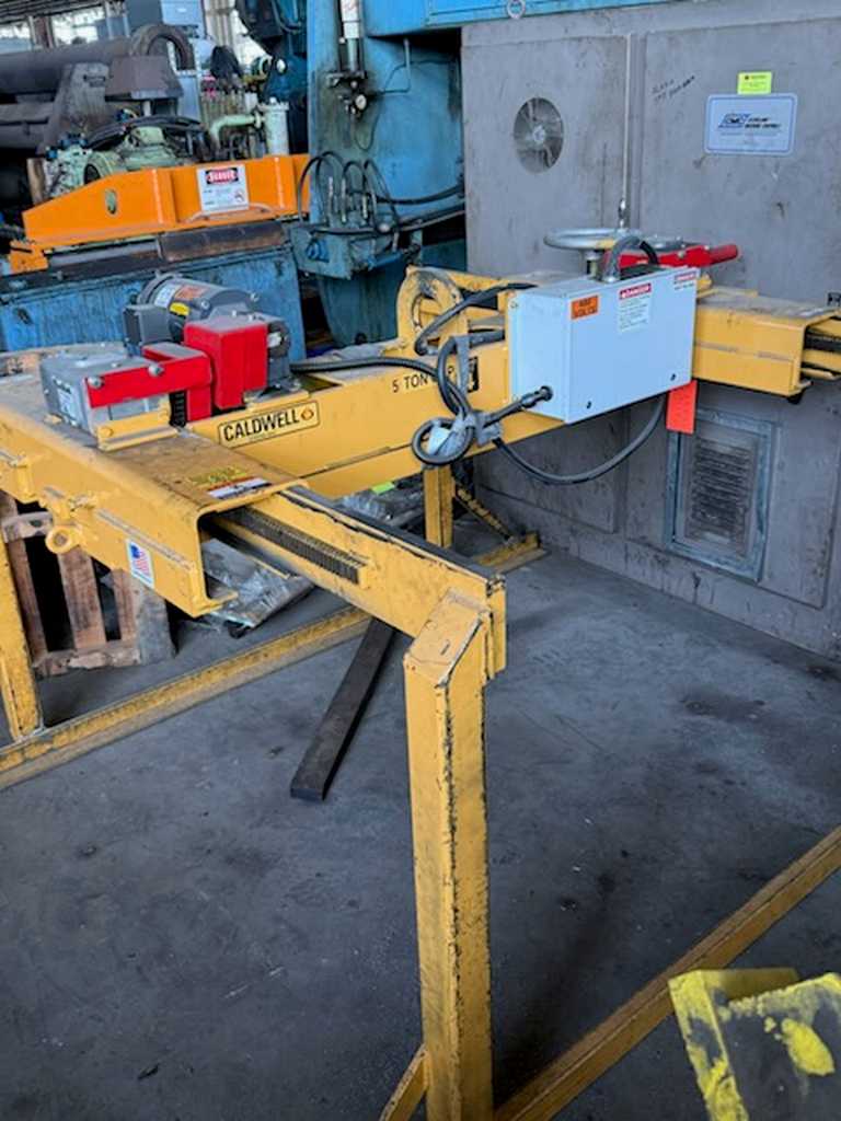 10000 lb. Caldwell, sheet lifter, 72" W sheet - Image 2