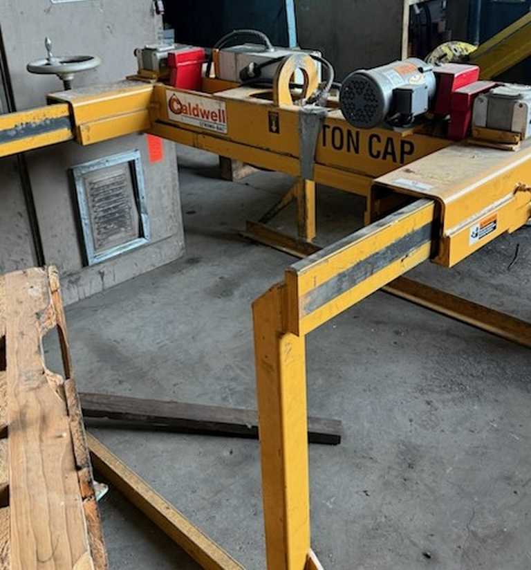 10000 lb. Caldwell, sheet lifter, 72" W sheet - Image 3