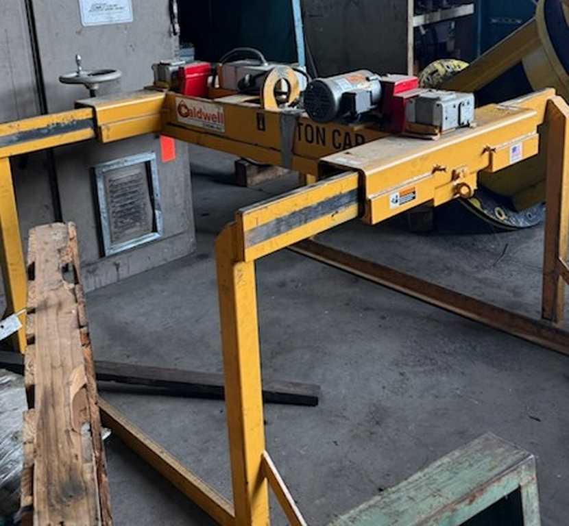10000 lb. Caldwell, sheet lifter, 72" W sheet - Image 4
