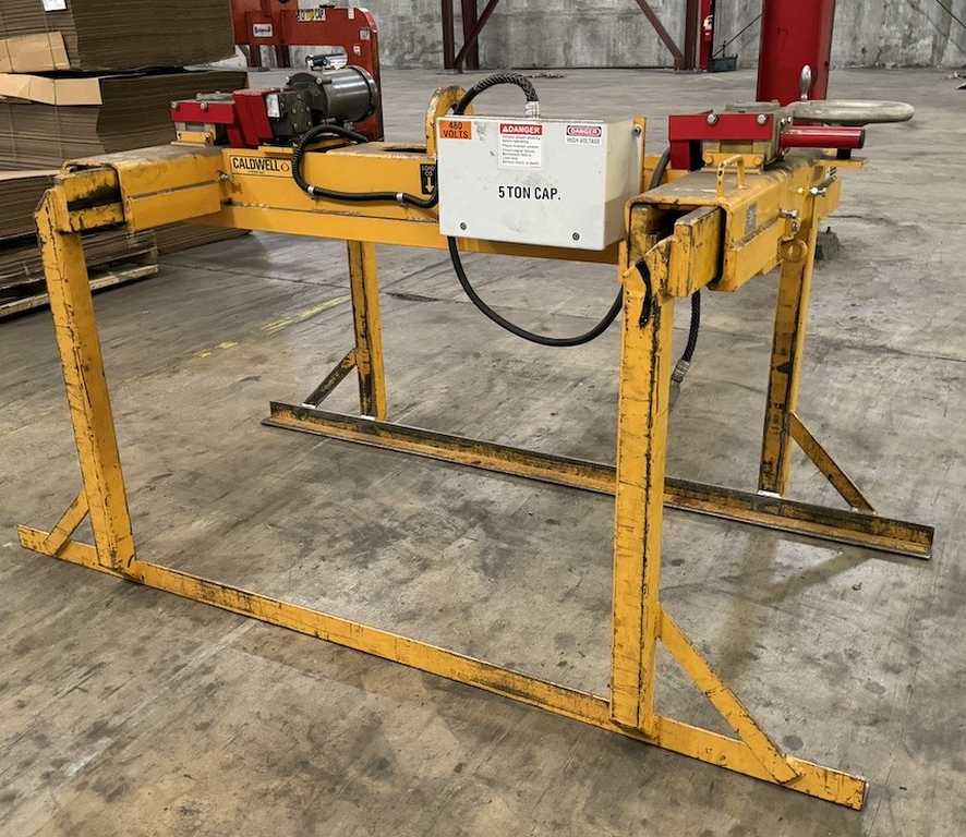 10000 lb. Caldwell, sheet lifter, 72" W sheet - Image 5