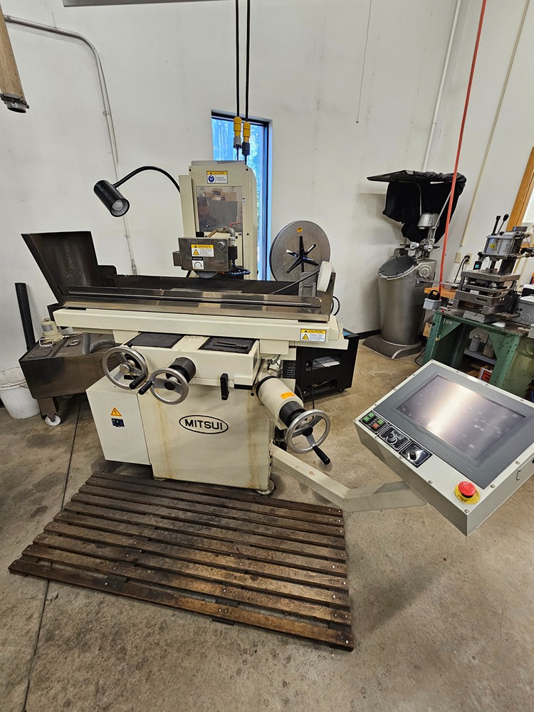 7" x 19" Mitsui #618PC-NC, 3-Axis CNC Surface Grinder, 8" x 3/4" x 1-1/4" wheel, 3460 RPM, fully automatic - Image 2