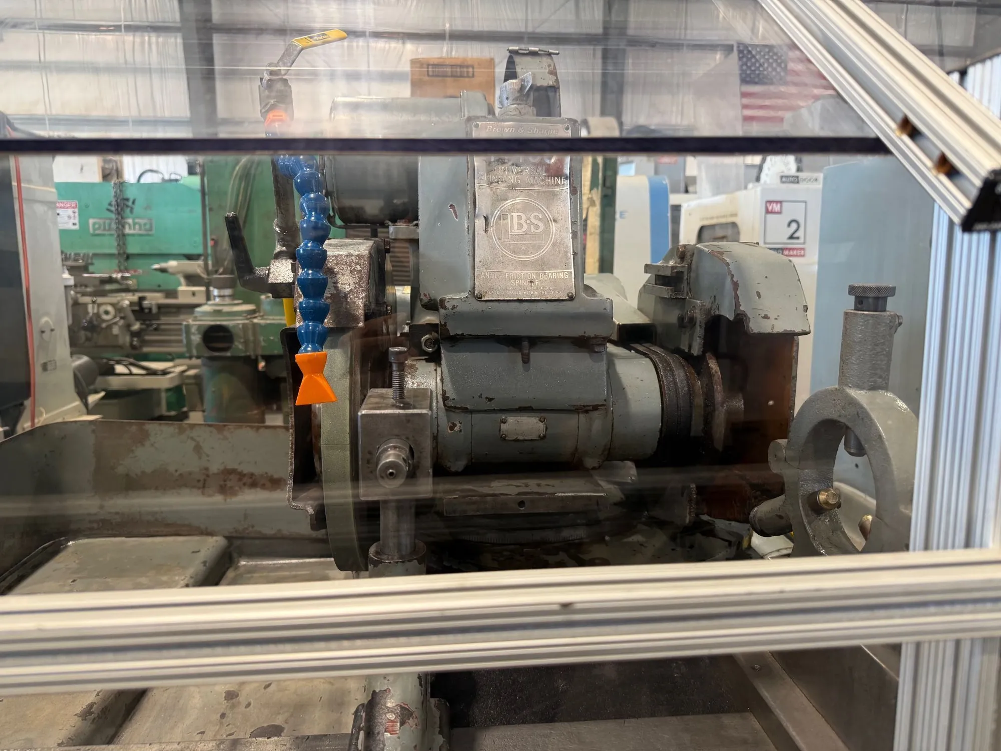 14" x 40" Brown & Sharpe #1440U, OD/ID universal cylindrical grinder, 14" x 1-1/2" x 5" wheel, plunge, 1982 - Image 7