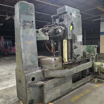 Gould & Eberhardt #48HWD, Vertical Gear Hobber, 48" diameter, 23" vertical travel, 8" max. hob diameter, 32" - Image 1