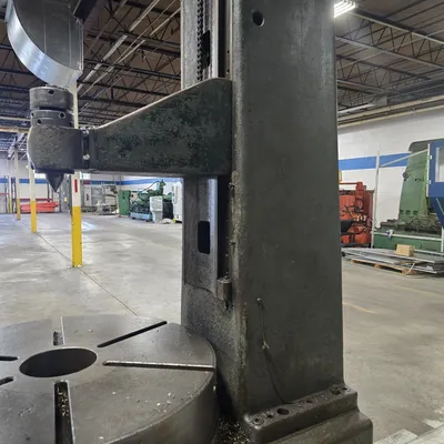 Gould & Eberhardt #48HWD, Vertical Gear Hobber, 48" diameter, 23" vertical travel, 8" max. hob diameter, 32" - Image 4