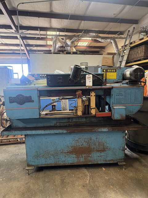 DoAll #C-916A, horizontal bandsaw - Image 1