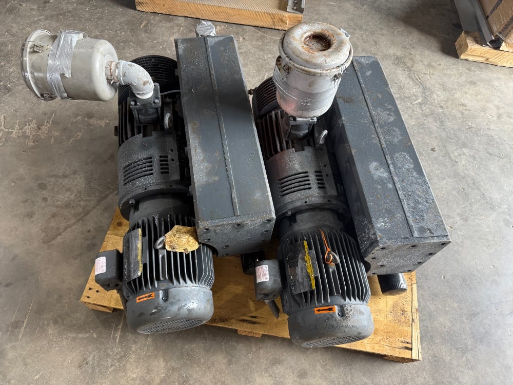 Busch #RA0305-D-52622xx, rotary vane vacuum pump - Image 2