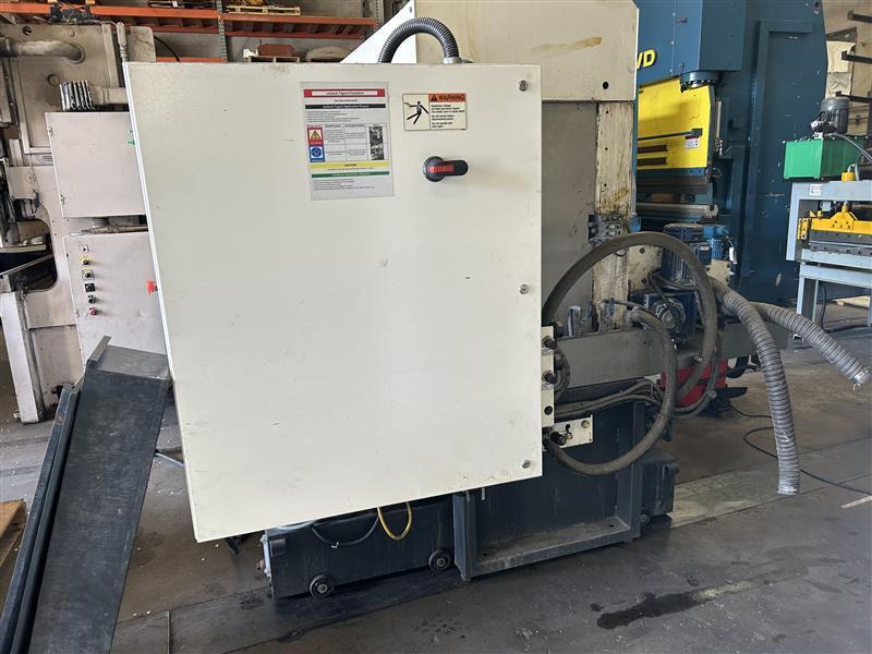 37" x 60" Timesavers #Lynx-37MWT-DB-60, belt sander, 6" drum head, 15-45 FPM, 20 HP, 38" passline, 2024 - Image 3