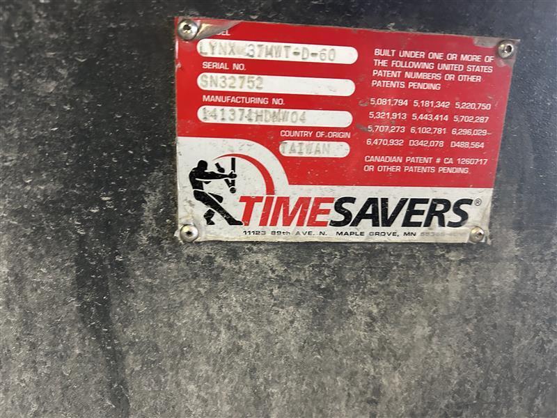 37" x 60" Timesavers #Lynx-37MWT-DB-60, belt sander, 6" drum head, 15-45 FPM, 20 HP, 38" passline, 2024 - Image 4