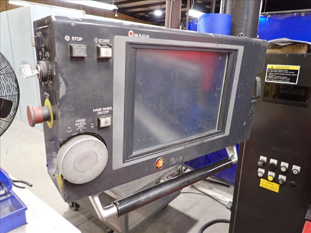 80 Ton, Amada #FBD-8024NT, CNC press brake, 6.5'OA, 66.9" between housing, 5.91" stroke, 15.75" throat - Image 7
