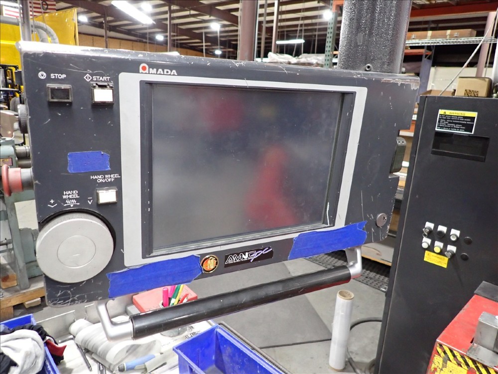80 Ton, Amada #FBD-8020NT, CNC press brake, 6.5'OA, 66.9" between housing, 5.91" stroke, 15.75" throat - Image 7