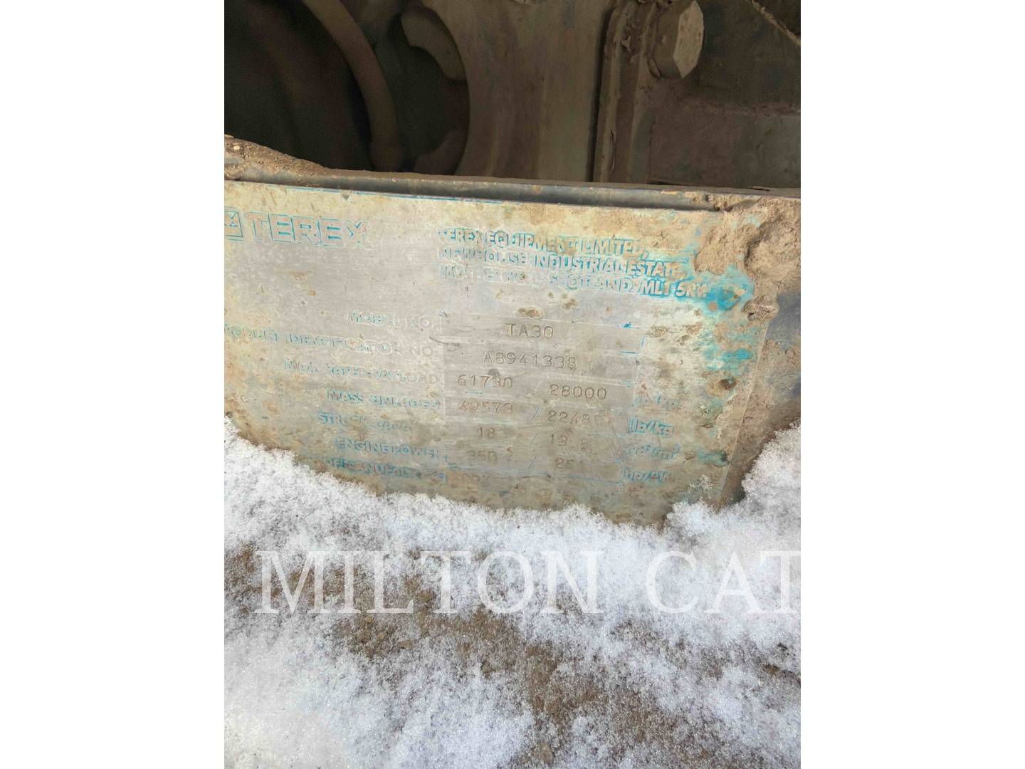 Terex Corporation TA300, 11600 hours, S/N: A11001234, 2014 - Image 6