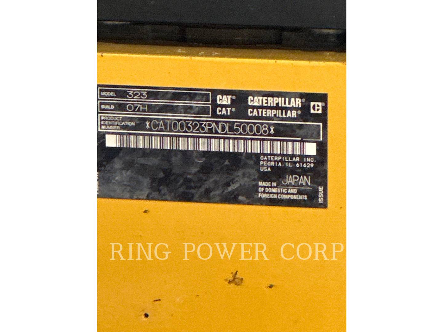 Caterpillar 323LONGEW, 631 hours, S/N: NDL50008, 2025 - Image 5