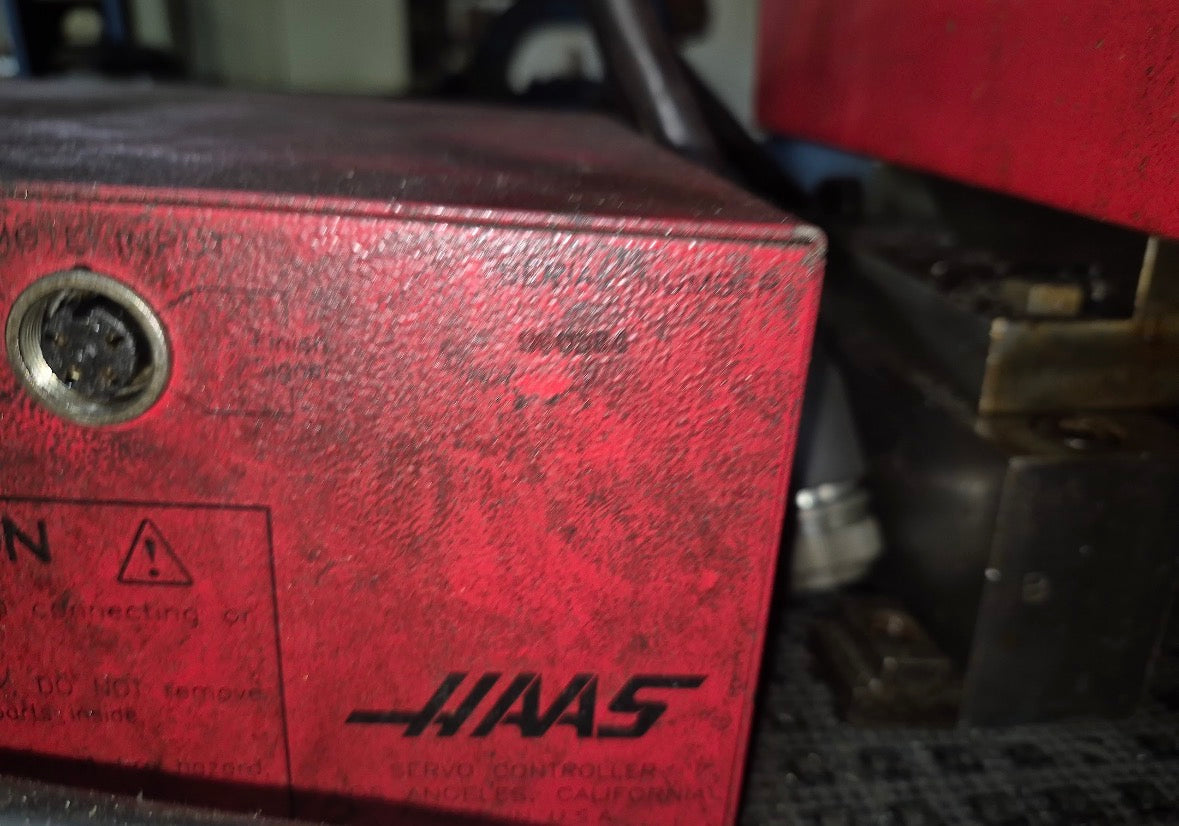 8.3" Haas #HRT210-SP, 4-Axis CNC Rotary Table Indexer, T-slotted face, 17-pin connector, SC-01M Servo - Image 4